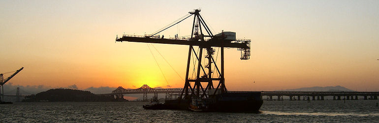Crane relocation to Dutch Harbor
