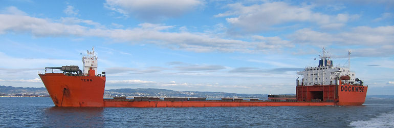 SF drydock transport on Tern - Ready for loading
