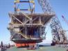 Lift-on of the drilling support module